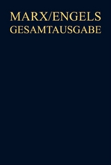 Karl Marx; Friedrich Engels: Gesamtausgabe (MEGA). Werke, Artikel, Entwürfe / September 1857 bis Dezember 1858 - Karl Marx, Friedrich Engels