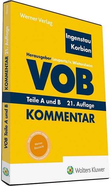 VOB Teile A und B ( DVD ) - Stefan Leupertz