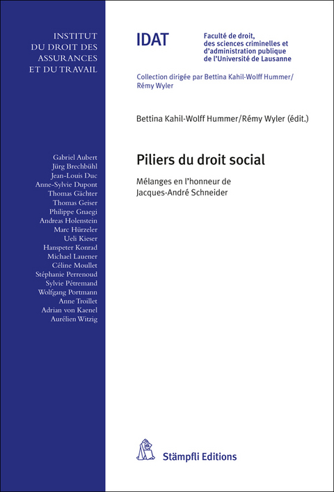 Piliers du droit social - 