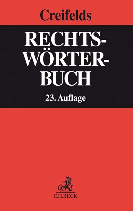 Rechtswörterbuch - 