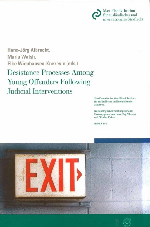 Desistance Processes Among Young Offenders Following Judicial Interventions. - 