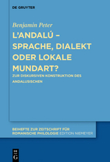 L’andalú – Sprache, Dialekt oder lokale Mundart? - Benjamin Peter