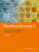 Maschinenelemente 1 - Niemann, Gustav; Winter, Hans; Höhn, Bernd-Robert; Stahl, Karsten