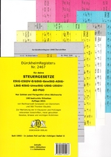 DürckheimRegister® STEUERGESETZE: Zahlen und §§, OHNE Stichworte - Glaubitz, Thorsten; Glaubitz, Thorsten; Dürckheim, Constantin von; Dürckheim, Constantin von