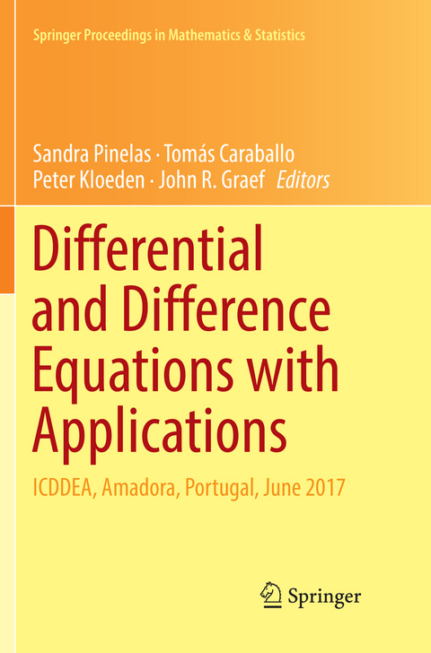 Differential and Difference Equations with Applications - 