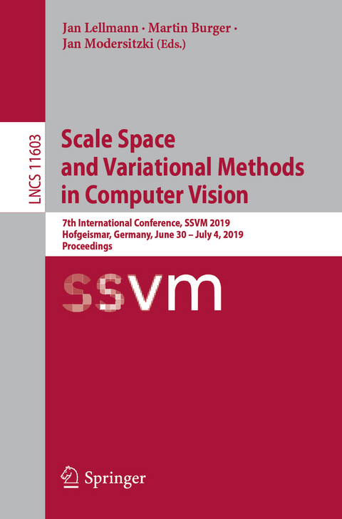 Scale Space and Variational Methods in Computer Vision - 