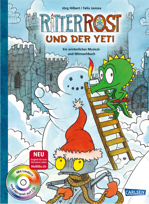 Ritter Rost: Ritter Rost und der Yeti (Ritter Rost mit CD) - Jörg Hilbert, Felix Janosa