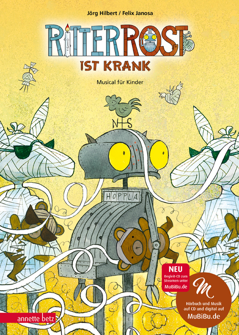 Ritter Rost 10: Ritter Rost ist krank (Ritter Rost mit CD und zum Streamen, Bd. 10) - Jörg Hilbert, Felix Janosa