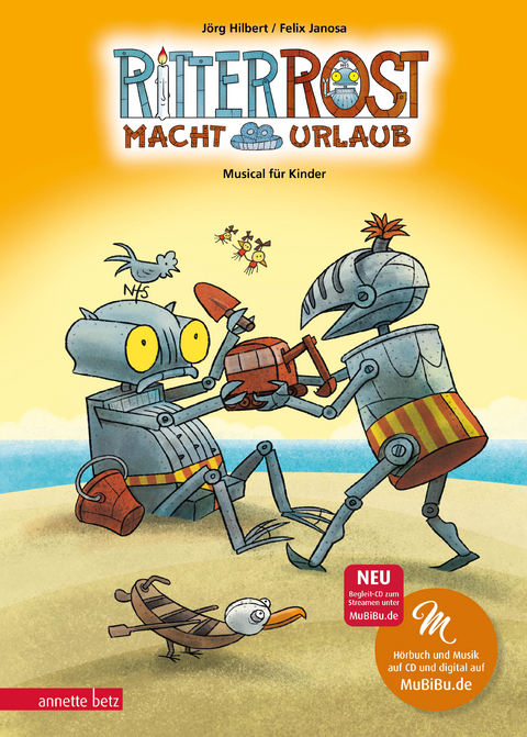 Ritter Rost 5: Ritter Rost macht Urlaub (Ritter Rost mit CD und zum Streamen, Bd. 5) - Jörg Hilbert, Felix Janosa