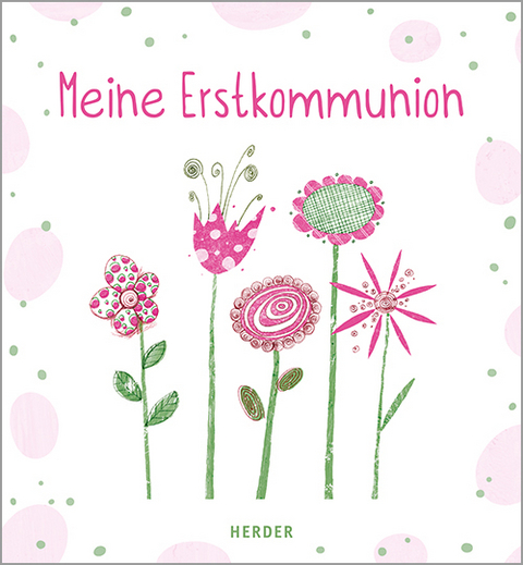 Meine Erstkommunion Erinnerungsalbum Blumen