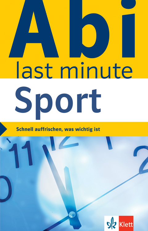 Klett Abi last minute Sport