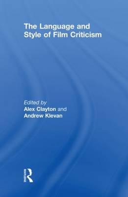 Language and Style of Film Criticism - 