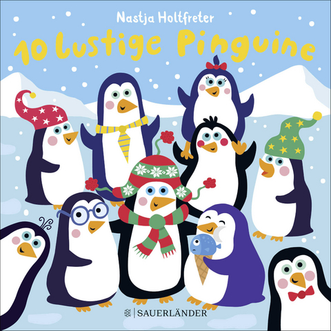 10 lustige Pinguine - Nastja Holtfreter