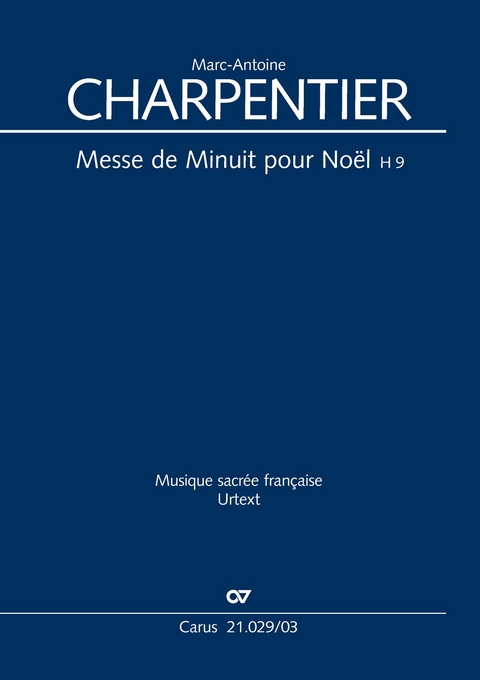 Messe de Minuit pour Noël (Klavierauszug) - Marc-Antoine Charpentier