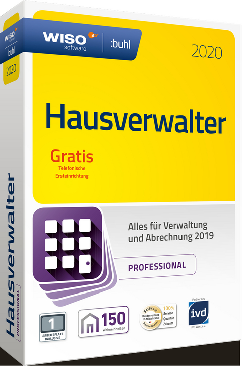 WISO Hausverwalter 2020 Professional