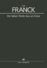 Die Sieben Worte Jesu am Kreuz (Klavierauszug) - César Franck