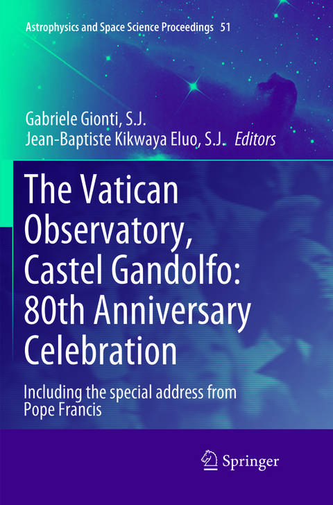 The Vatican Observatory, Castel Gandolfo: 80th Anniversary Celebration - 