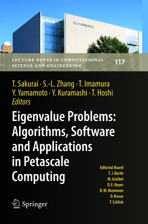 Eigenvalue Problems: Algorithms, Software and Applications in Petascale Computing - 