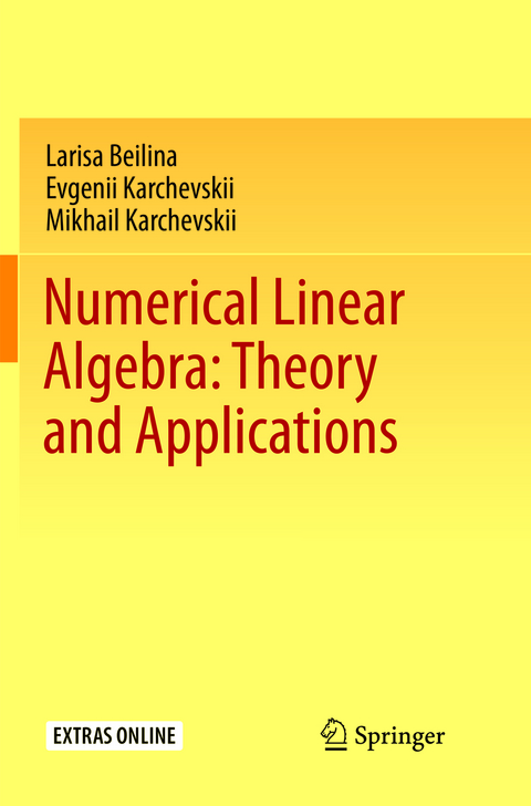 Numerical Linear Algebra: Theory and Applications - Larisa Beilina, Evgenii Karchevskii, Mikhail Karchevskii