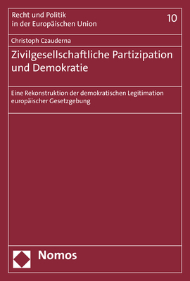 Zivilgesellschaftliche Partizipation und Demokratie - Christoph Czauderna