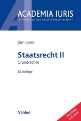 Staatsrecht II - Ipsen, Jörn