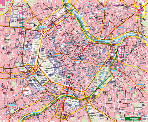 Wien, Stadtplan, 1:6.250, Poster - 