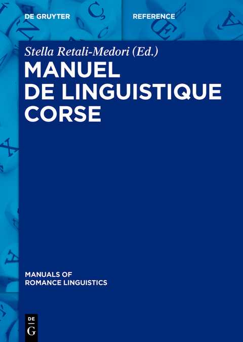 Manuel de linguistique corse - 