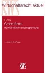 GmbH-Recht - Manfred Born