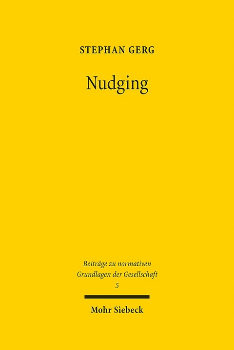 Nudging - Stephan Gerg