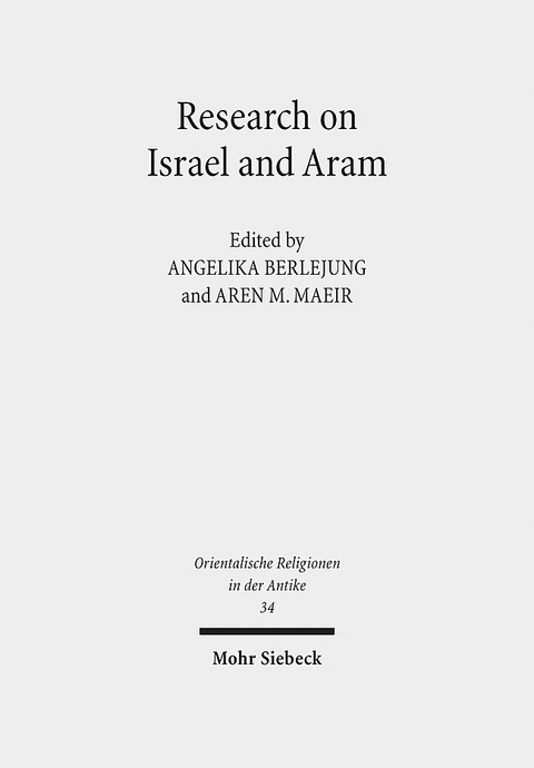 Research on Israel and Aram - 