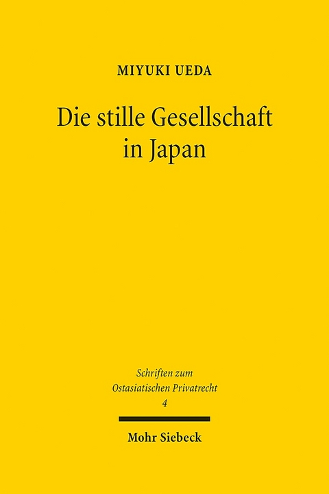 Die stille Gesellschaft in Japan - Miyuki Ueda