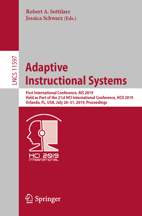 Adaptive Instructional Systems - 