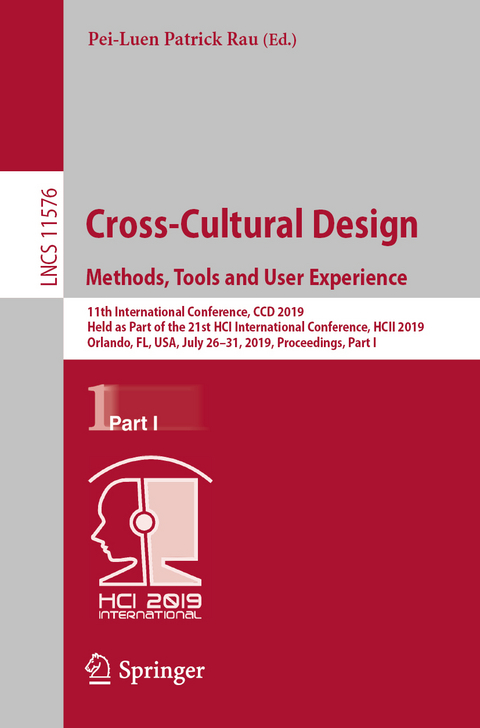 Cross-Cultural Design. Methods, Tools and User Experience - 