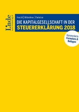 Die Kapitalgesellschaft in der Steuererklärung 2018 - Markus Knechtl, Andreas Mitterlehner, Max Panholzer