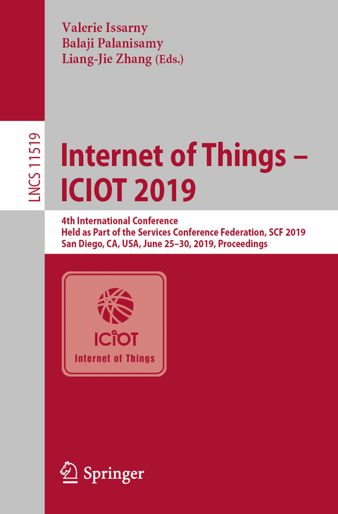 Internet of Things – ICIOT 2019 - 