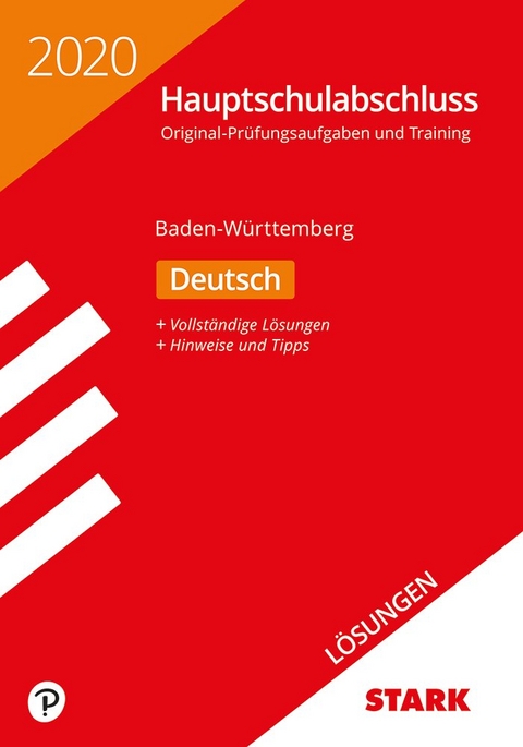 STARK Lösungen zu Original-Prüfungen und Training Hauptschulabschluss 2020 - Deutsch 9. Klasse - BaWü