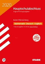 STARK Original-Prüfungen Hauptschulabschluss 2020 - Mathematik, Deutsch, Englisch 9. Klasse - BaWü - 