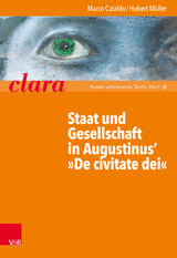 Staat und Gesellschaft in Augustinus' »De civitate dei« - Hubert Müller, Marco Cataldo