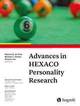 Advances in HEXACO Personality Research - 