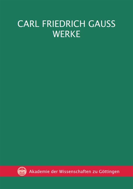 Werke - Supplement Band 3: Varia: 15 Abhandlungen in deutscher Übersetzung - Carl Friedrich Gauss