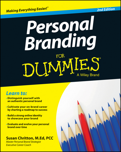 Personal Branding For Dummies - Susan Chritton