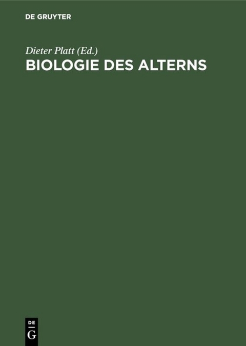 Biologie des Alterns - 