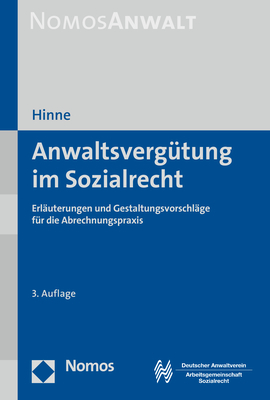 Anwaltsvergütung im Sozialrecht - Dirk Hinne