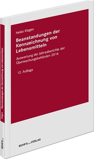 Beanstandungen der Kennzeichnung von Lebensmitteln