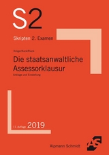 Die staatsanwaltliche Assessorklausur - Krüger, Rolf; Kock, Rainer; Rieck, Patrick