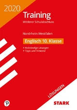 STARK Lösungen zu Training Mittlerer Schulabschluss 2020 - Englisch - NRW - 