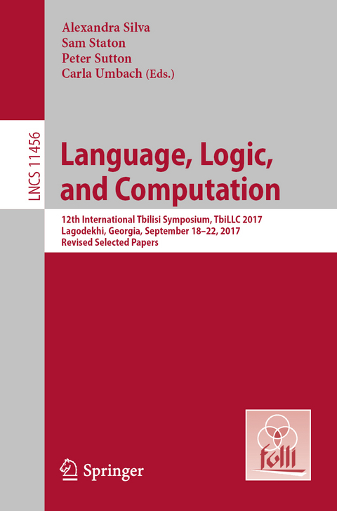 Language, Logic, and Computation - 