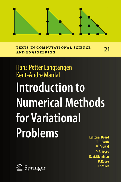 Introduction to Numerical Methods for Variational Problems - Hans Petter Langtangen, Kent-Andre Mardal