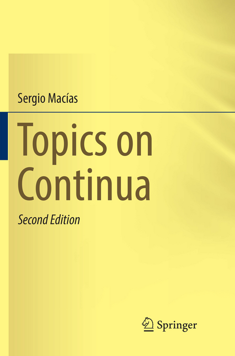 Topics on Continua - Sergio Macías