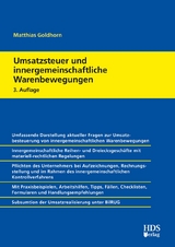 Umsatzsteuer und innergemeinschaftliche Warenbewegungen - Goldhorn, Matthias